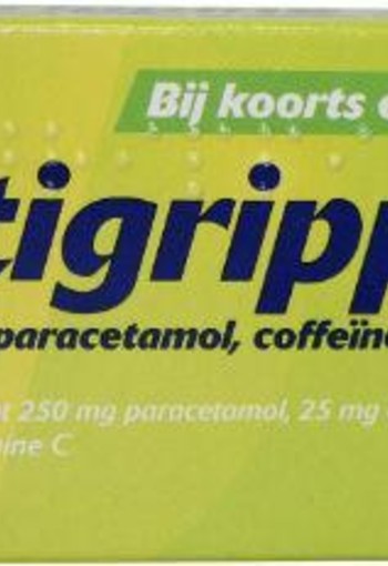 Antigrippine 250mg Paracetamol (20 Tabletten)