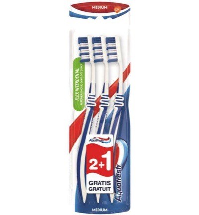 Aquafresh Tandenborstel Flex Interdent Medium 3st