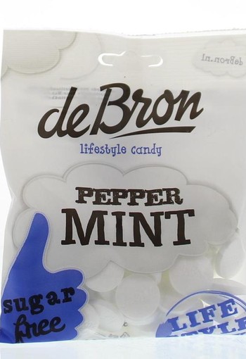 De Bron Pepermunt suikervrij (80 Gram)