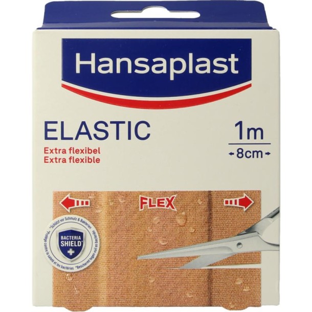 Hansaplast Elastic 1m x 8cm (1 Stuks)