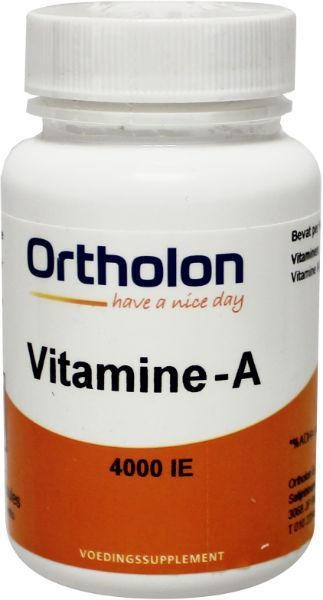 Ortholon Vitamine A 4000IE (60 Capsules)