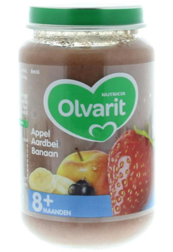 Olvarit Appel Aardbei Banaan 8m56 200g