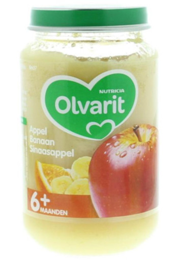 Olvarit Appel Banaan Sinaas 6m57 200g