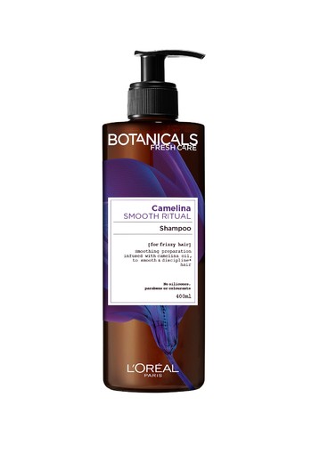 L'Oreal Botanicals Smooth Ritual Shampoo CAMELINA SHAMPOO 400ML