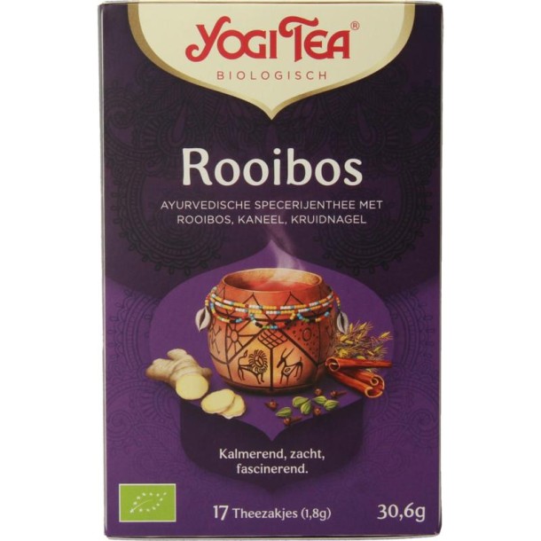 Yogi Tea Rooibos bio (17 Zakjes)