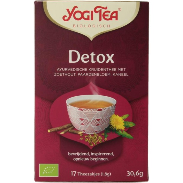 Yogi Tea Detox bio (17 Zakjes)