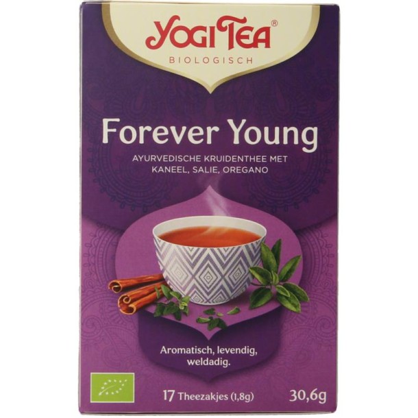 Yogi Tea Forever young bio (17 Zakjes)