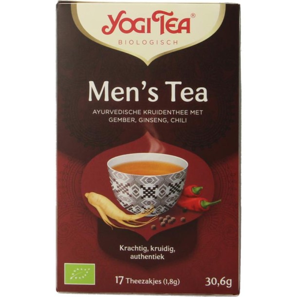 Yogi Tea Men's tea bio (17 Zakjes)