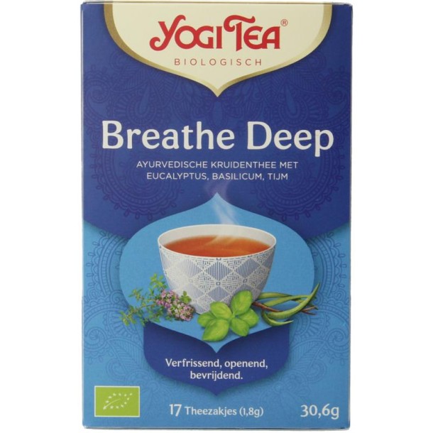 Yogi Tea Breathe deep bio (17 Zakjes)