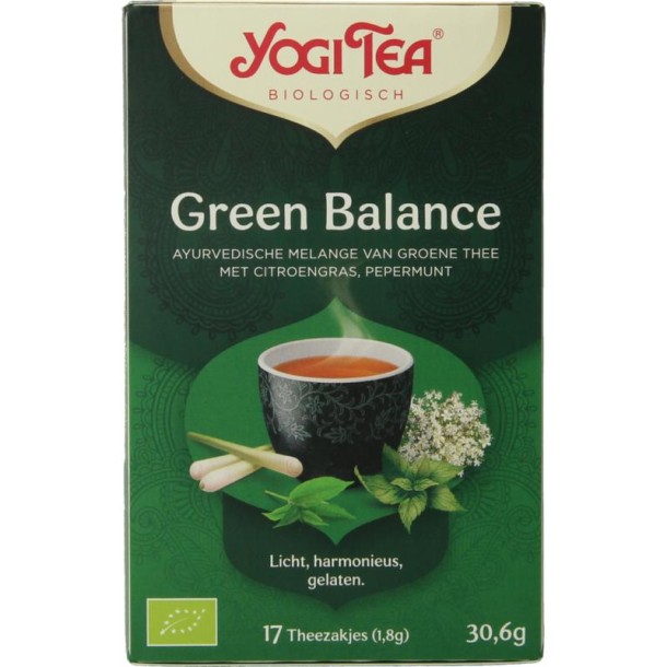 Yogi Tea Green balance bio (17 Zakjes)