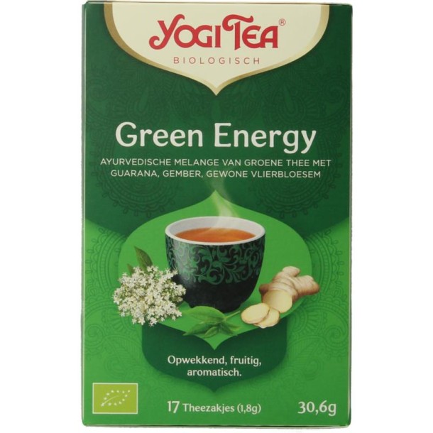 Yogi Tea Green energy bio (17 Zakjes)