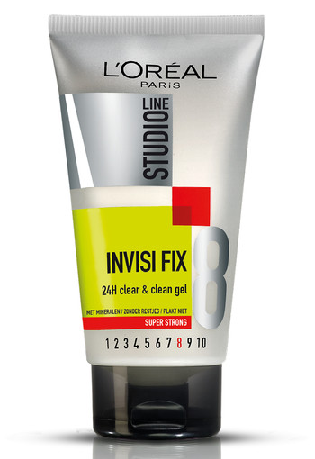 L'Oréal Paris Studio Line Invisi Fix 24H Clear & Clean Gel Super Strong - 150 ml