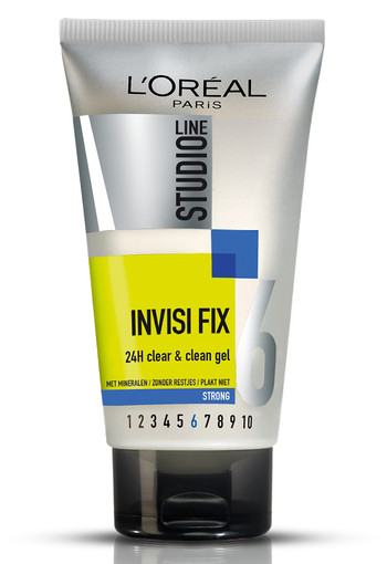 L'Oréal Paris Studio Line Invisi Fix 24H Clear & Clean Gel Strong - 150 ml