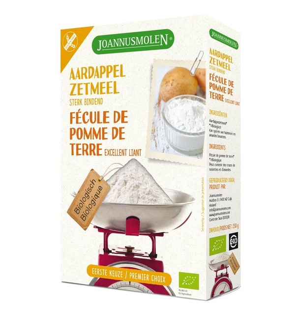 Joannusmolen Aardappelzetmeel bio (250 Gram)