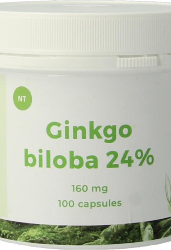 Natuurapotheek Ginkgo biloba 24% 160mg (100 Capsules)