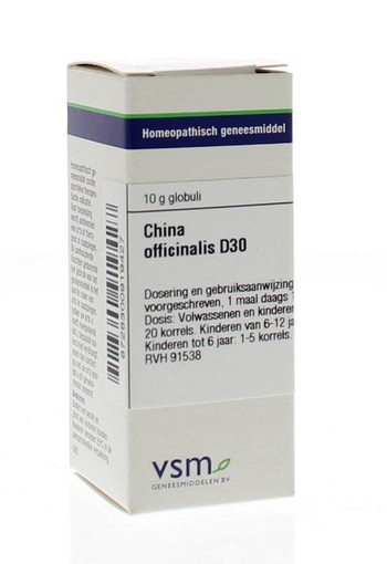 VSM China officinalis D30 (10 Gram)