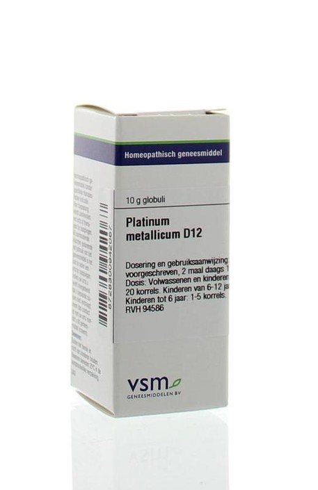 VSM Platinum metallicum D12 (10 Gram)