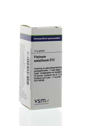 VSM Platinum metallicum D12 (10 Gram)
