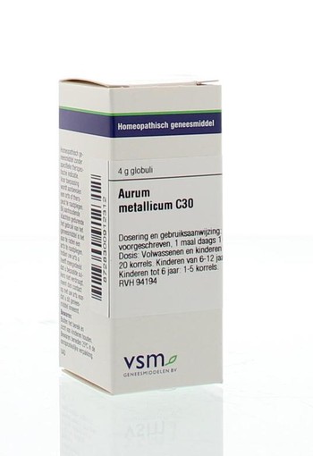 VSM Aurum metallicum C30 (4 Gram)