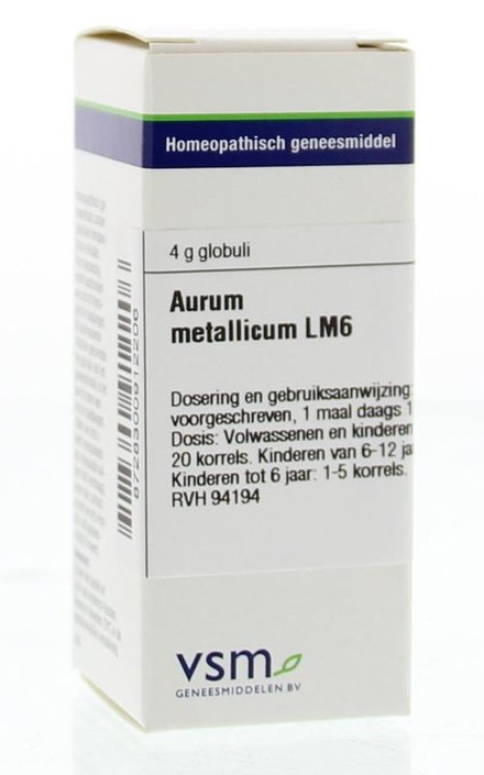 VSM Aurum metallicum LM6 (4 Gram)