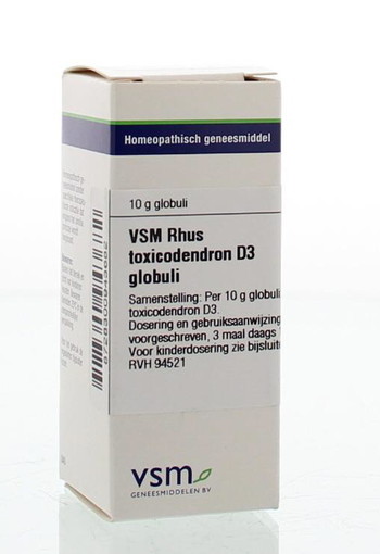 VSM Rhus toxicodendron D3 (10 Gram)