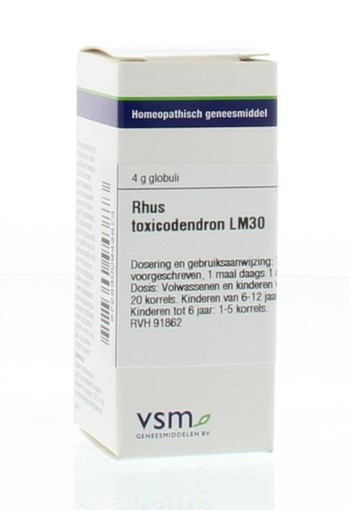 VSM Rhus toxicodendron LM30 (4 Gram)