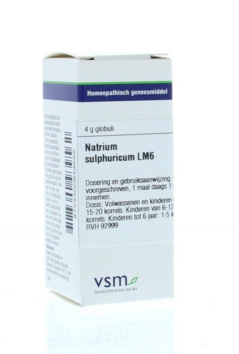 VSM Natrium sulphuricum LM6 (4 Gram)