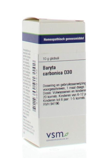 VSM Baryta carbonica D30 (10 Gram)