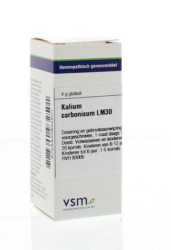 VSM Kalium carbonicum LM30 (4 Gram)