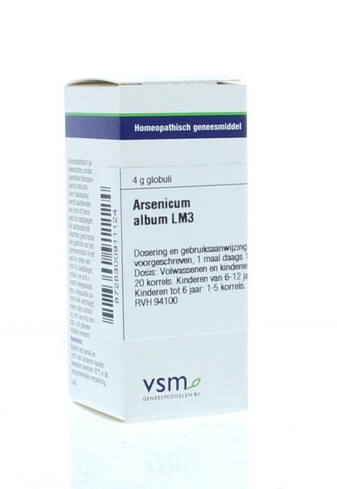 VSM Arsenicum album LM3 (4 Gram)