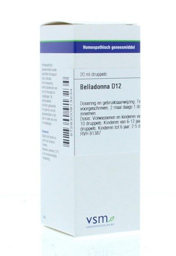 VSM Belladonna D12 (20 Milliliter)