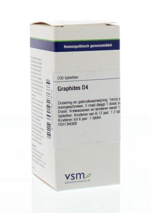 VSM Graphites D4 (200 Tabletten)