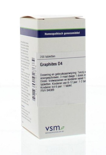 VSM Graphites D4 (200 Tabletten)