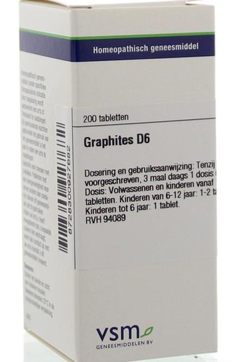 VSM Graphites D6 (200 Tabletten)