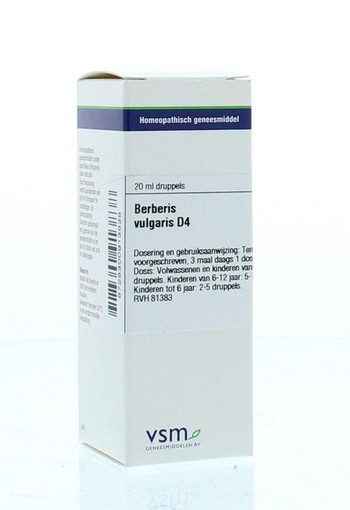 VSM Berberis vulgaris D4 (20 Milliliter)