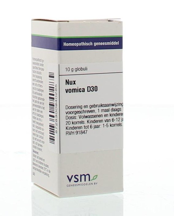 VSM Nux vomica D30 (10 Gram)