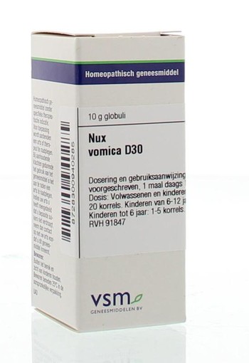 VSM Nux vomica D30 (10 Gram)
