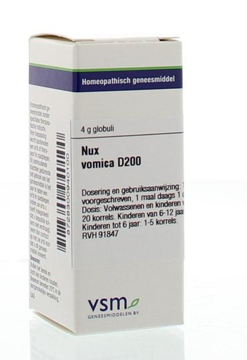 VSM Nux vomica D200 (4 Gram)