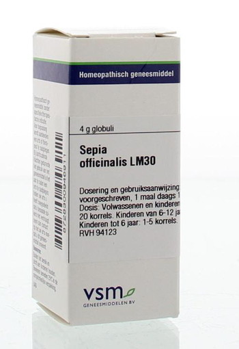 VSM Sepia officinalis LM30 (4 Gram)