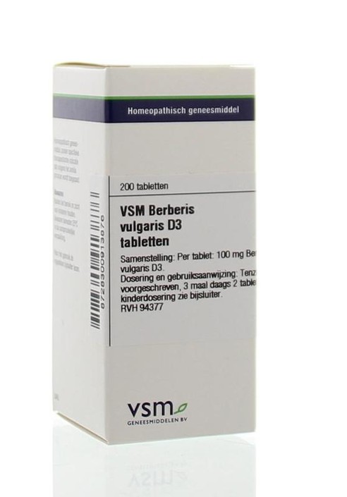 VSM Berberis vulgaris D3 (200 Tabletten)
