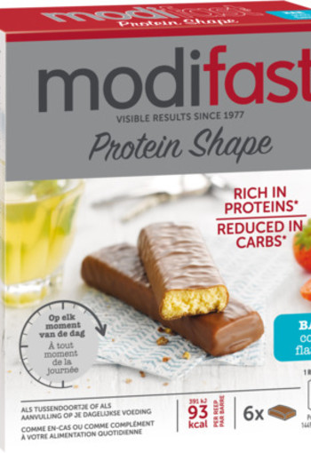 Modifast Protiplus Reep Chocolade Kokos 162g