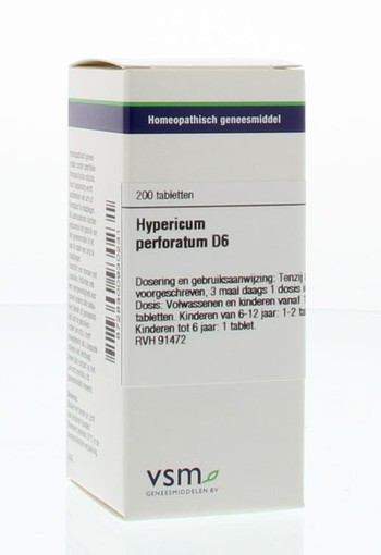 VSM Hypericum perforatum D6 (200 Tabletten)