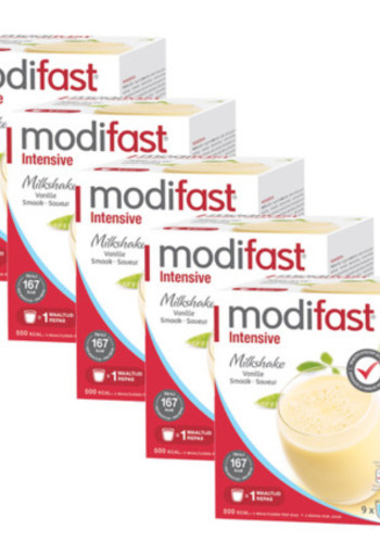 Modifast Intensive Milkshake Vanille 5-pack 5x 423 Gram