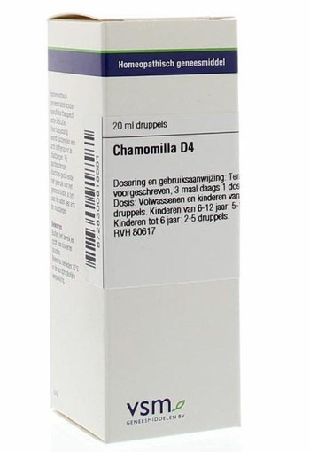 VSM Chamomilla D4 (20 Milliliter)