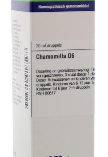 VSM Chamomilla D6 (20 Milliliter)
