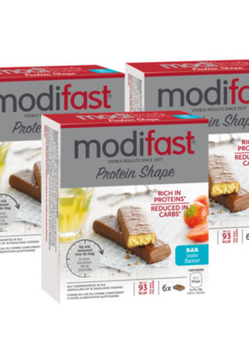 Modifast Protiplus Reep Choco / Kokos Trio 3x 162g
