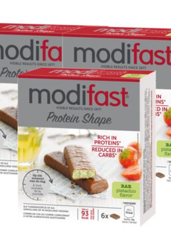 Modifast Protein Shape Bar Pistache Flavor Trio 3x 162g