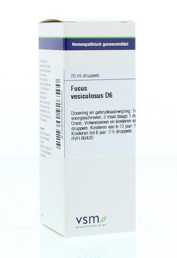 VSM Fucus vesiculosus D6 (20 Milliliter)