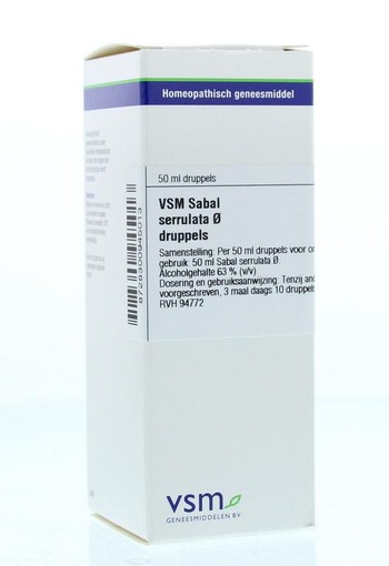 VSM Sabal serrulata oer (50 Milliliter)