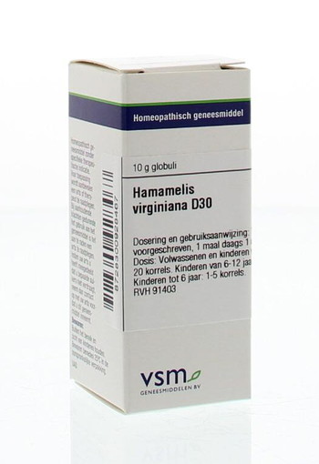 VSM Hamamelis virginiana D30 (10 Gram)